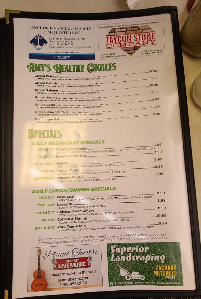 L.A.K.e Country Diner Menu image 3